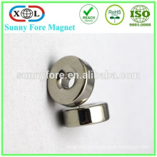china ring neodymium magnet 9mm countersunk